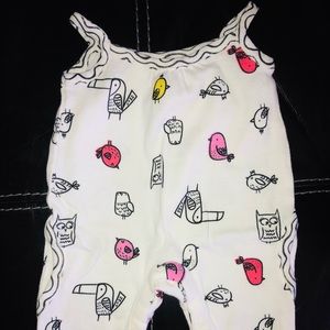 NWOT Lamaze NB Birdie Jumpsuit